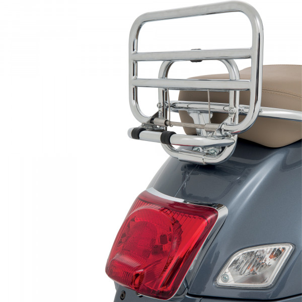 Gepäckträger klappbar chrom Vespa GTS hinten, chrom