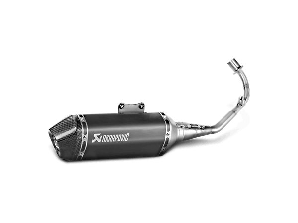 AKRAPOVIC Komplettanlage Racing Line Edelstahl schwarz - PRIMAVERA/SPRINT 125 ie 3V ABS E4