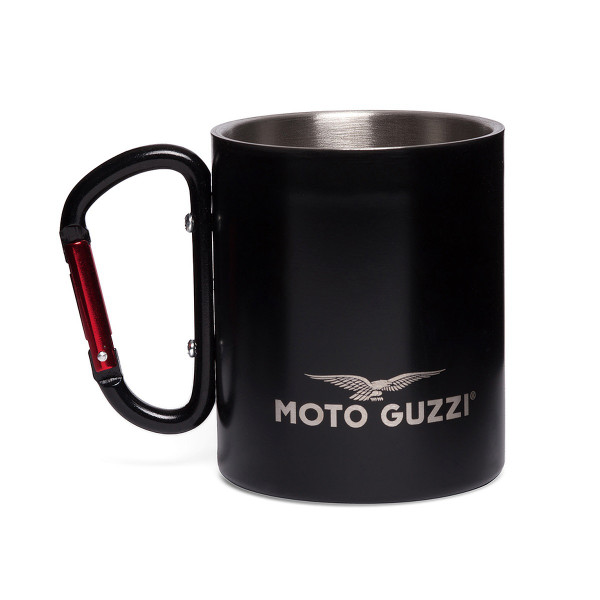 Tasse MOTO GUZZI Metall-Heferl schwarz