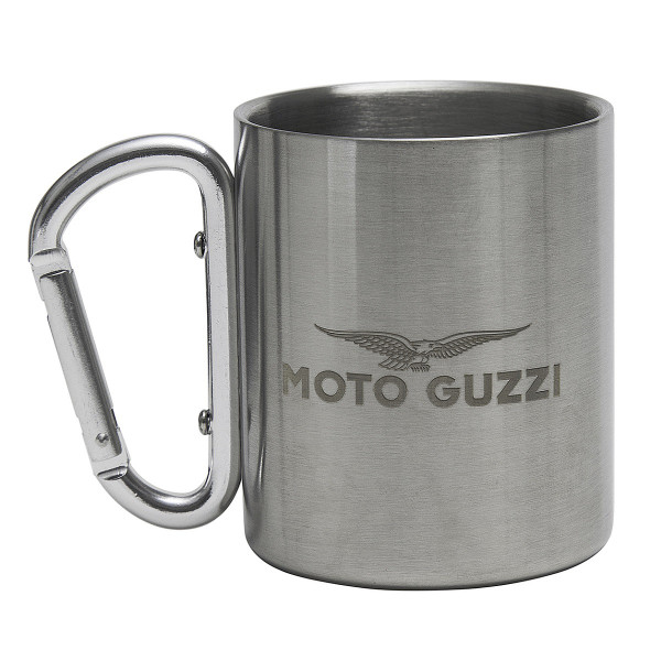 Tasse MOTO GUZZI Metall-Heferl silber