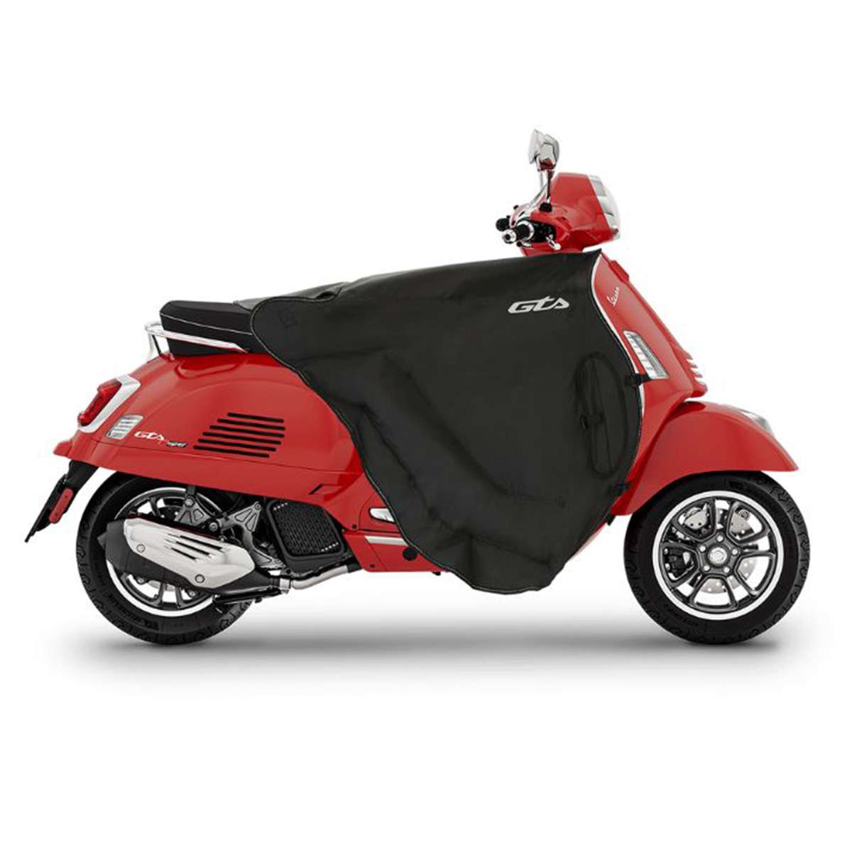 Universal Motorrad-Abdeckplane XL – Wasserdicht Aus PVC, Silber-schwarz, Für Naked Bikes & Roller