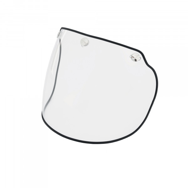 Visier für Vespa-Helm "COLOR" Bubble, klar
