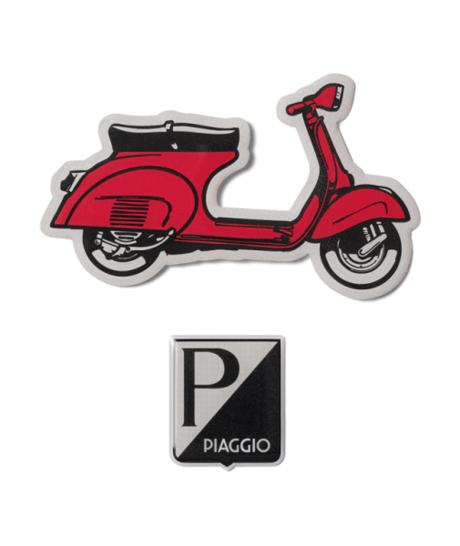 Vespa 80th Patch SHAPE