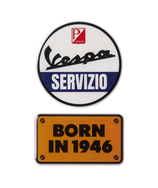 Vespa 80th Patch SERVIZIO